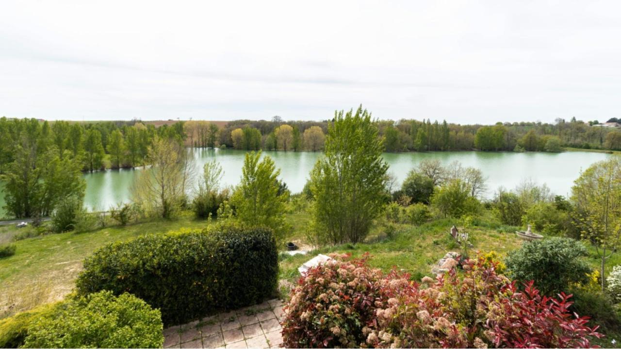 La Decouverte, Jacuzzi, Sauna, Et Terrasse Avec Vue Sur Lac A La Campagne Entre Toulouse Et Auch Catonvielle Екстер'єр фото
